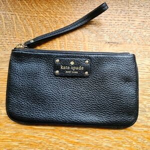 Kate Spade leather wristlet.